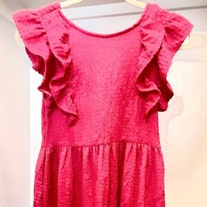 Zara hot pink sundress